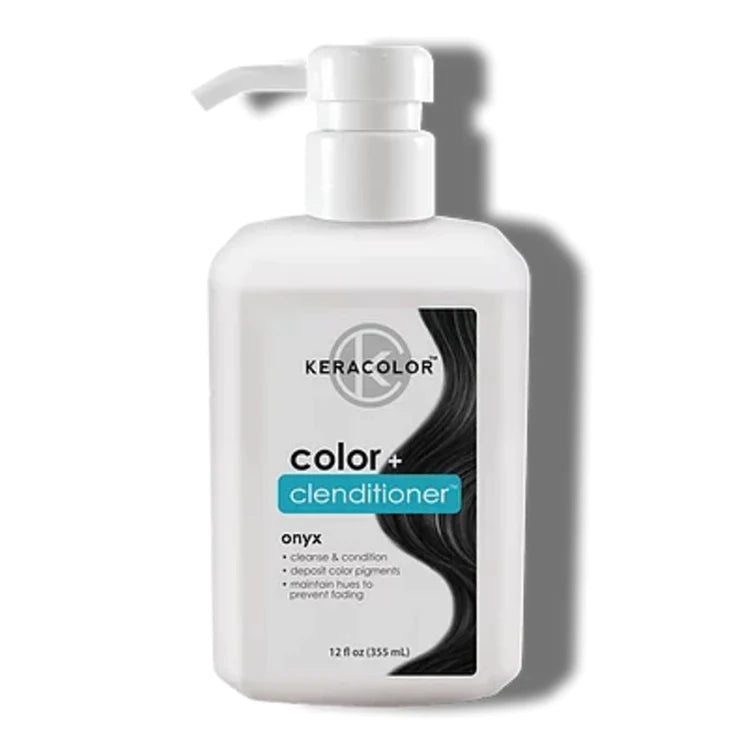 Keracolor Color+ Clenditioner Onyx 355ml