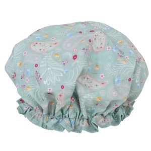 Floral Paisley Shower Cap